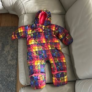Columbia bunting down snowsuit